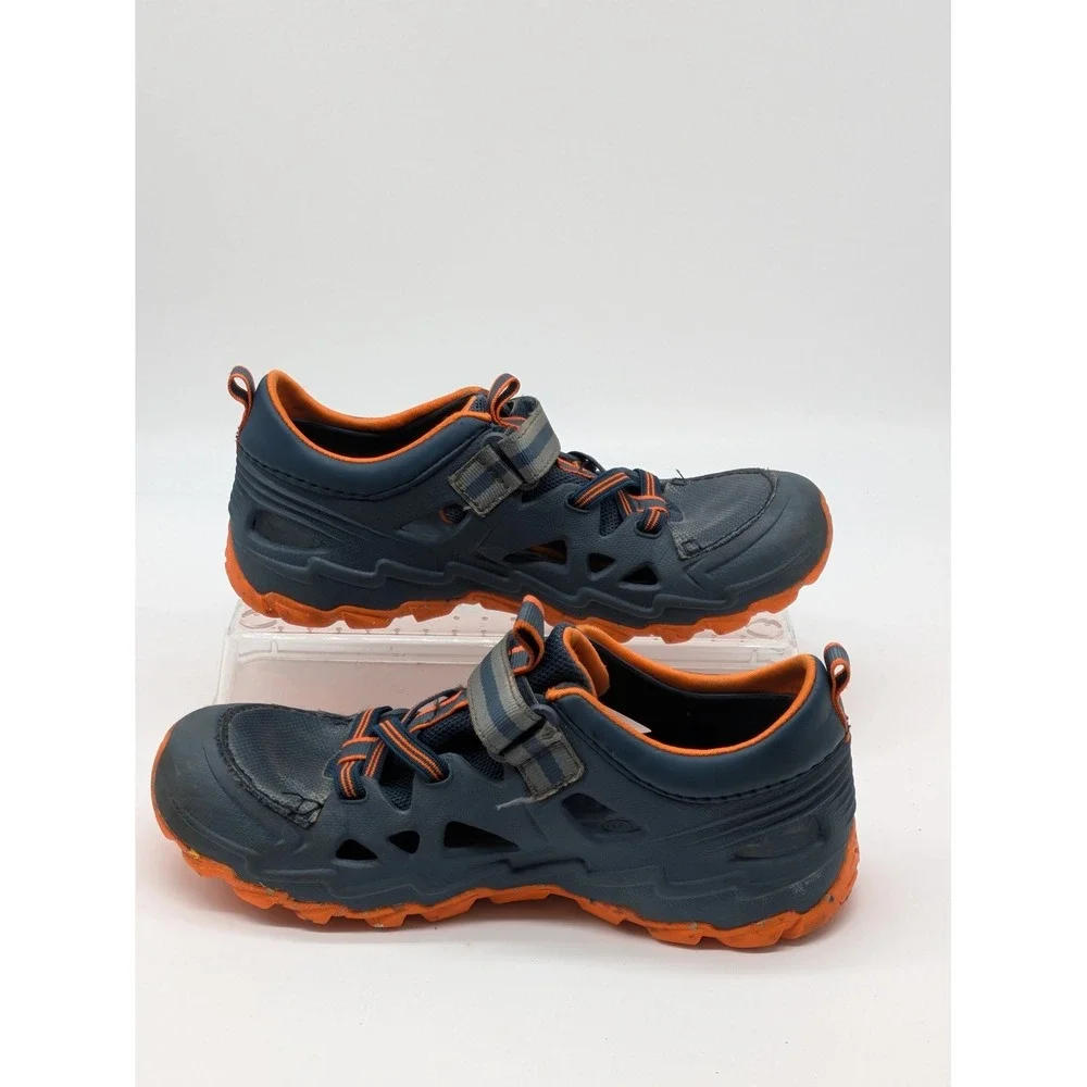 Merrell Hydro 2.0 Boys Water Hiking Shoes Gray Orange Kids Size 2 Trail
